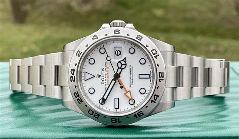 white explorer rolex|rolex explorer ii polar price.